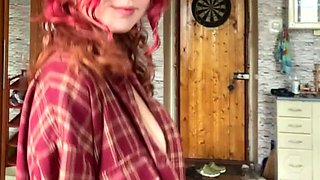 Redhead pale teen reveal