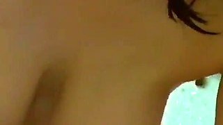 My Lover a Cheating Japanese Slut with Big Velvety Boobs and Brunette Hair Enjoys Screaming in Pleasure While Fucking