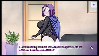 Waifu Hub season two - Adult Raven from Teen Titans in her debut anal scene