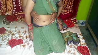 New Hot And Beautiful Bhabhi Having Romance With Her Husband