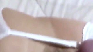My Boss Wants to See Me Masturbate in Lingerie and He Cums in My Pussy