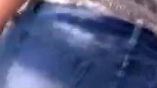 Blonde Shocked to See Glory Hole