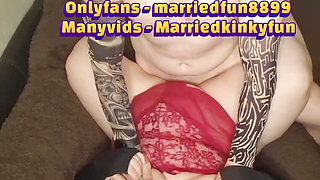 Bbw milf fucked on the sofa