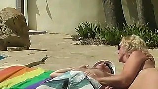 Mfff Anal Voyeurs by the Pool