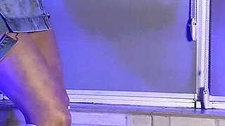 Sexy White Knee-socks Cam 3