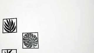 blonde teen pregnant girl has her pussy masturbated