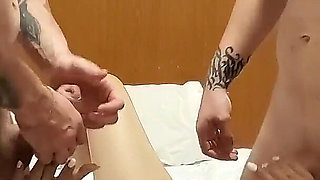 Creampie Asian Thai MILF Threesome Anal Pussy DP