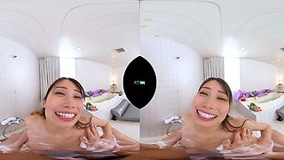 Gorgeous huge tit Asian teen hairy pussy nailed