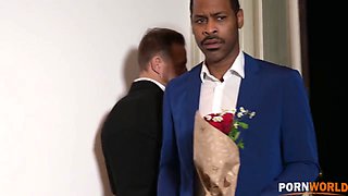 Naughty Busty Besties Ditch Dinner Party For DP Action GP2542