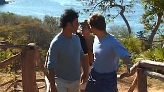 Paty Gets Her Face Covered with a Bukkake after Being in a DP Gangbang - Private Porn Sex Videos