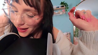 Perfect ass, asmr whisper, mirror