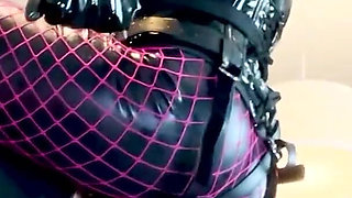 Pegging session with my chastity slave