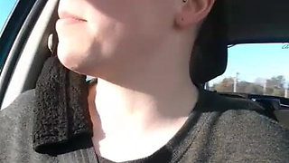 Alt Redhead Cums After Public Exhibitionism