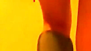 Big Boobs Latina in Tight Jeans Stripping