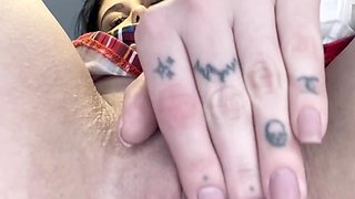 Would you fuck my pussy in the college bathroom while everyone is in class?