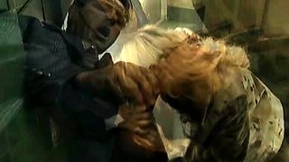 Amazing blowjob threesome movie with amazing blonde