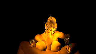 Barbarian Muscle Huge POV Titjob