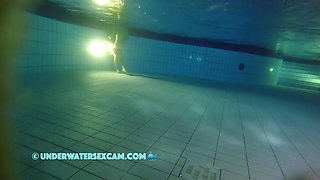 First Time Teen 18+ Couple Underwater Sex Part 2