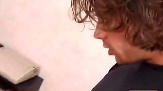 Beautiful Young Woman With Black Hair And Perfect Body