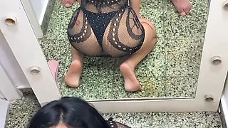 Young Indian Girl Getting Cock on the Couch After Cleaning the House