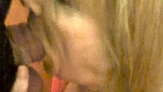 Sexy Grandma is rewarded with a facial