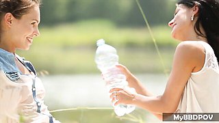 Watch inveigling Lexi Dona and Jenny Appach's xxx