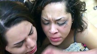Jemeni loves it Anal Black and Ebony Bukkake Interracial POV