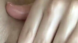 Cute teen gives him nice boobjob