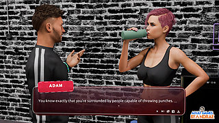 Ep2: Flirty Emma in the Gym - Sex Coach: Hot Yoga