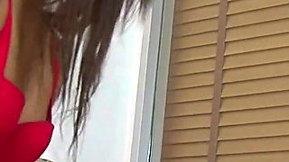 Young Asian with Perfect Body Fucks a Really Big Cock and Gets Her Pussy Smashed