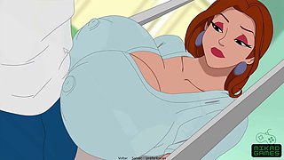 Boobjob, bbw milf, milf curvy