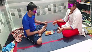 Bhabhi Played Game With Dewar Then Fucking All Position