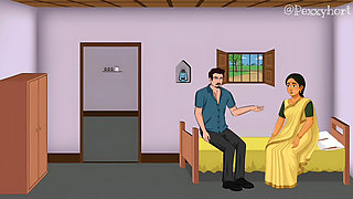 Desi Mom apne bete ke samne college ki dost ke sath ki Chudayi