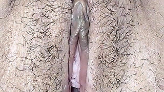 Pink Colour Pusssy Vali Indian Wife