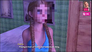 Melody's steamy adventures: Intimate shower with Sophia and hardcore pounding by Johannes