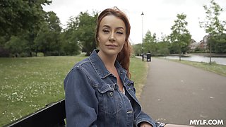 Amazing Zoe Grey needs a hard pecker deep in her wet pussy