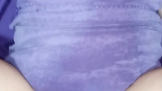 Chubby mature with huge ass and big natural tits gets fucked by her husband until she finishes inside, Homemade creampie