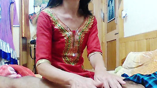 Wifes Beautiful Hands on Cock