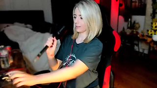 Hot Blonde Lisaonthemoon Nude Live Behind The Scenes Compilation HD