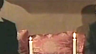 Silvia Lancome and Two Masked Men: Threesome in the Brothel