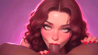I Wants You In My Mouth - Redhead StepSister Likes BBC At The Club - AI