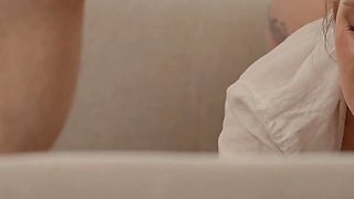 What if Step Mom Catches Step Son Jerking on Couch?! Joins for Mutual, Sucks, Hard Fucks with Facial