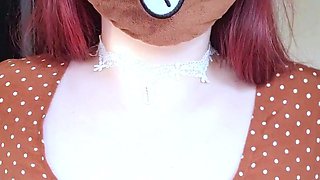 Great Big Boobs On Masturbating Redhead
