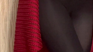 Encouraging the Office Pantyhose Pervert