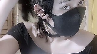 Asian japanese teen with outdoors