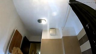 Molly Cute Hot Blonde Cheerleader Flashing Tits and Pussy Under Her Short Skirt