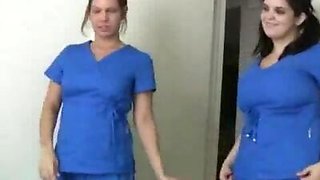 Nurses Gets Massive Cumshot