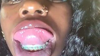 Hot Black Maid Does Some Webcam Black and Ebony