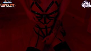 Perverted bimbo exciting porn clip