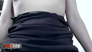Sandra: Nice MILF Arab Brunette Sandra Dancing and Stripping